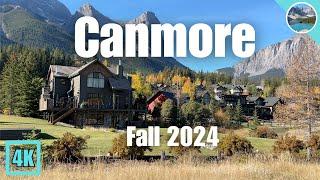 Walking Through Charming Canmore Part 4  Fall 2024