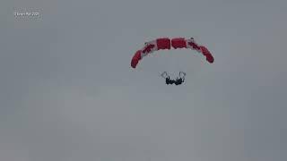 Sanicole Airshow Sunday BAF Parachute Team & Canadian Parachute Team SkyHawks 22 Sept 2024