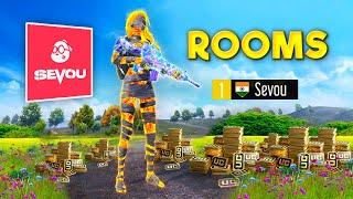 Sevou LIVE  CUSTOM ROOMS PUBG MOBILE (Publicity #ClashOfNations)