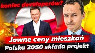 KOLEJNE KONTROWERSYJNE ZMIANY NA RYNKU NIERUCHOMOŚCI!  POLSKA 2050 UDERZA PONOWNIE!