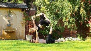 Accro Brandon & Mara - AcroYoga Compilation