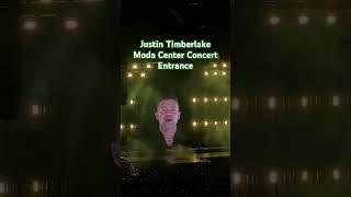 Justin Timberlake Jan 2025 Portland Moda Center Concert Grand Entrance