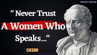 Cicero's Quotes Which are Better Known in youth to regret in Old Age #quotes #quotelife