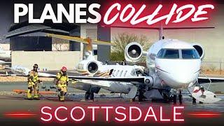 PLANES COLLIDE!! 1 Dead, 4 Injured. Scottsdale Arizona. Mötley Crüe.