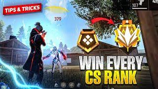 Cs Rank Tips and Tricks | How to win every clash squad rank | Free fire