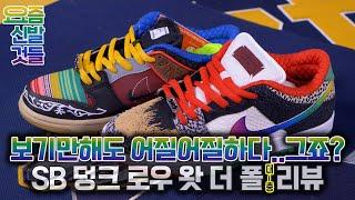 [요즘신발것들] 파멸적인 디자인의 덩크... 리뷰했습니다 (나이키 SB 덩크 로우 왓 더 폴 / Nike SB Dunk Low What the Paul)