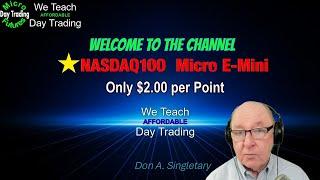 Master The Art Of Micro Emini Futures Day Trading!