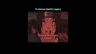 | Carrying Itachi's Love in Every Gentle Touch |#shippuden#sasuke#sarada#sakura#uchiha#sharingan