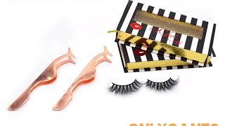 2019 Best selling mink lash 20mm 3d eyelashes case private label