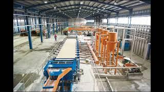 Calcium silicate board production line