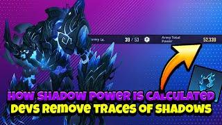 HOW SHADOW POWER IS CALCULATED & DEVS PLEASE GIVE US BACK TRACES! [Solo Leveling: Arise]