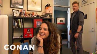 Conan’s Assistant Sona Has Her Own Assistant | CONAN on TBS