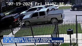 CPD releases video of person of interest in postal worker's killing