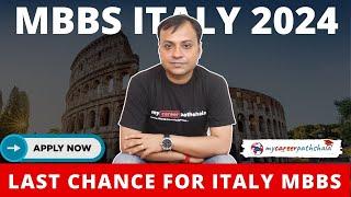 ITALY MBBS APPLICATION LAST CHANCE TO APPLY | MERITPATHSHALA |