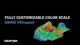 Customize Color Scale Using VXinspect