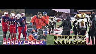 Sandy Creek High School Senior Night vs Frederick Douglass High School (Full Game Highlights)