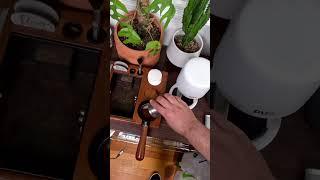 Espresso pov with a messy floor