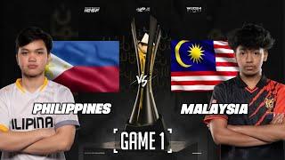 PHILIPPINES vs MALAYSIA GAME 1 MLBB | WEC24 RIYADH IESF