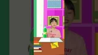 Hoạt hình tiếng Anh quy tắc thư viện | Learns Library Rules and Manners | Cartoons for kids #shorts