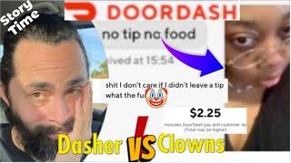 Doordash Customer Leaves NO TIP & Clowns Herself . My REACTION