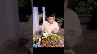 #naungonanngon ốc bưu nướng tiêu xanh