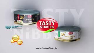 Tasty nibbles Tuna fish can