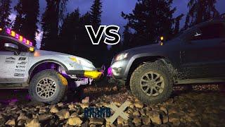 Jeep Grand Cherokee VS Rally Built Subarus