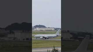 美軍沖繩嘉手納空軍基地P-8A反潛機滑行 #嘉手納基地 #P-8A反潛機 #美軍