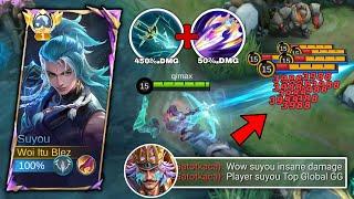 KILL 19 SUYOU GAMEPLAY SUPER BROKEN!!! SUYOU NEW HERO MOBILE LEGENDS TUTORIAL GAMEPLAY 2024