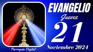  Evangelio de hoy Jueves 21 de Noviembre de 2024