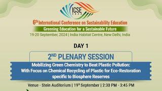 2nd Plenary Session | 6th International Conference on Sustainability Education | ICSE 2024