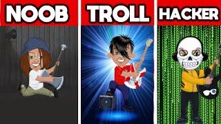 TTRockstars NOOB VS TROLL VS HACKER!! *MUST WATCH*