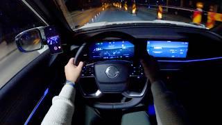 SsangYong Torres EVX 2025 (Electric) Night POV Test Drive