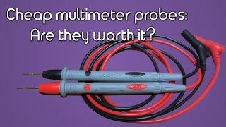 Cheap fine-tip multimeter probes from Aliexpress - Test and Review