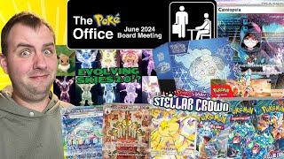 The Poke Office EMERGENCY Board Meeting | EVOLVING SKIES 2.0!?!? Stellar Crown! Alt Arts Holding!?