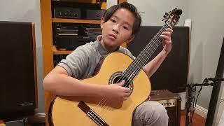 "Lagrima" Classical Guitar Justin Chen 10