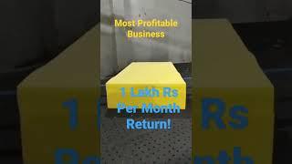 Bast Business Idea || Foam Making Business Idea || Pu Foam