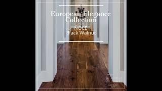 Exquisite Black Walnut Hardwood Flooring