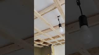 Verlaagd plafond aanbrengen #plafond
