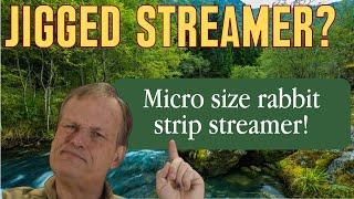 Mastering The Micro Jigged Rabbit Strip Streamer Tie!