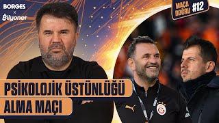 PSİKOLOJİK ÜSTÜNLÜĞÜ ALMA MAÇI! | GALATASARAY-ANTALYASPOR | MAÇA DOĞRU #12