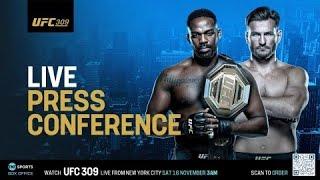 LIVE: UFC 309 Press Conference: Jon Jones vs. Stipe Miocic  