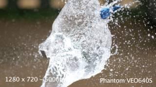 First Look! - Phantom VEO640S - Water Balloons explode at 5000fps!