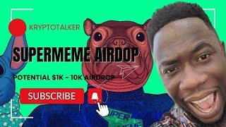 HOW TO DO SUPERMEME TESTNET ON BASE FOR A POSSIBLE $1000 AIRDROP REWARD