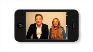 Piers Morgan & Lindsay Lohan for EVENT Magazine