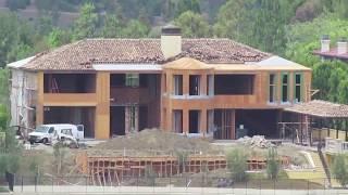 (VIDEO) Kim Kardashian Kanye West House Still Under Construction