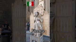 Estatua viviente en Firenze - Italia 