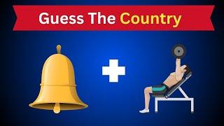 Guess The Country By Emoji | Can You Guess All Of Them?  #guessthecountry #puzzle #emoji #english