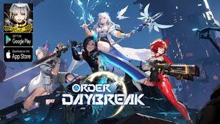 Order Daybreak Gameplay - MMORPG Game Android iOS