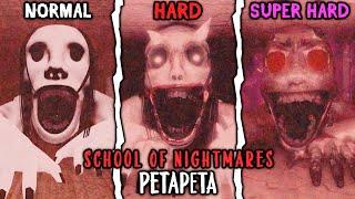 PETAPETA: School of Nightmares [All Modes] - (Full Walkthrough) | Roblox